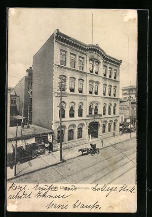 Postcard Cincinnati, OH, Public Library