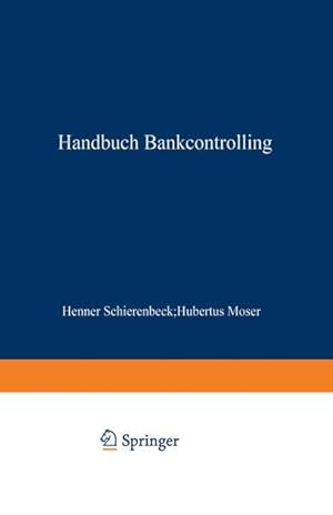 Immagine del venditore per Handbuch Bankcontrolling venduto da Studibuch
