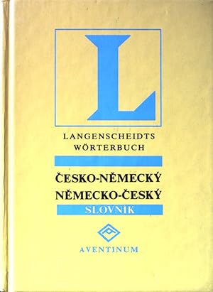 Imagen del vendedor de Cesko-Nemecky, Nemecko-Cesky. Langenscheidts Wrterbuch. a la venta por books4less (Versandantiquariat Petra Gros GmbH & Co. KG)