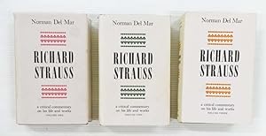 Bild des Verkufers fr Richard Strauss A Critical Commentary on his Life and Work Three Volumes Complete zum Verkauf von Adelaide Booksellers