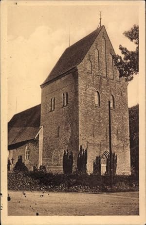 Bild des Verkufers fr Ansichtskarte / Postkarte Karby Kreis Rendsburg Eckernfrde, Blick auf die Kirche zum Verkauf von akpool GmbH