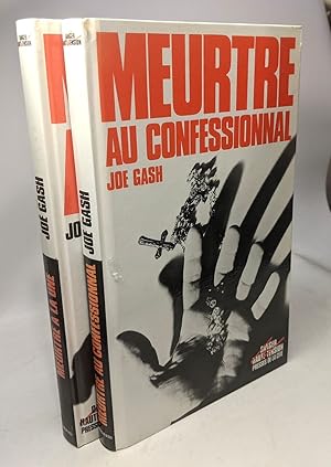 Meurtre au confessionnal + Meurtre à la une --- 2 livres