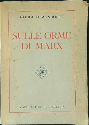 Bild des Verkufers fr Sulle orme di Marx zum Verkauf von Librodifaccia