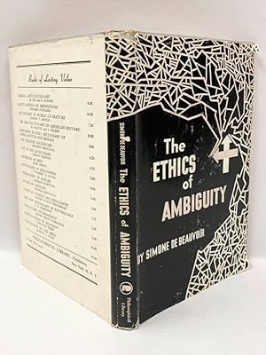 Imagen del vendedor de The Ethics of Ambiguity: translated by Bernard Frechtman a la venta por Reginald C. Williams Rare Books