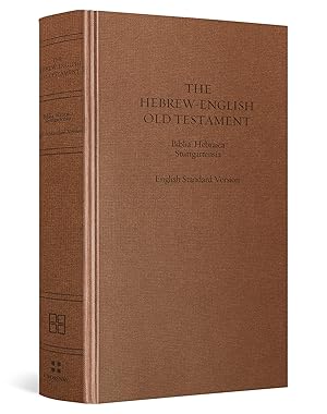 Bild des Verkufers fr Hebrew-English Old Testament: Biblia Hebraica Stuttgartensia (BHS) and English Standard Version (ESV) Texts (Cloth over Board) (Esv Bibles): Biblia . Standard Version (ESV) (Cloth over Board) [Hardcover] Crossway Bibles zum Verkauf von Bookmanns UK Based, Family Run Business.