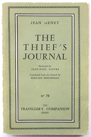 Seller image for The Thief's Journal: The Traveller's Companion Series, No. 78 for sale by PsychoBabel & Skoob Books