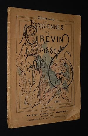 Bild des Verkufers fr Almanach des Parisiennes par A. Grvin 1880 zum Verkauf von Abraxas-libris