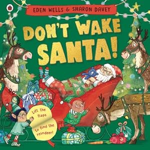 Bild des Verkufers fr Don't Wake Santa : A lift-the-flap Christmas book zum Verkauf von Smartbuy