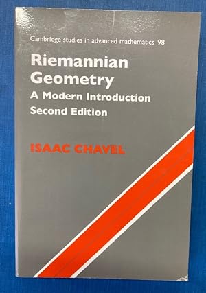 Imagen del vendedor de Riemannian Geometry. A Modern Introduction. Second Edition. a la venta por Plurabelle Books Ltd