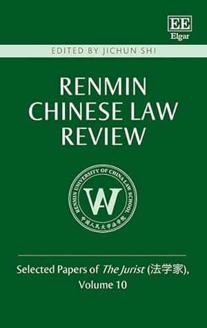 Seller image for Renmin Chinese Law Review : Selected Papers of the Jurist for sale by GreatBookPrices
