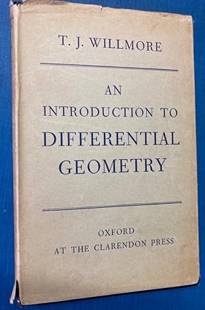 Imagen del vendedor de An Introduction to Differential Geometry. a la venta por Plurabelle Books Ltd