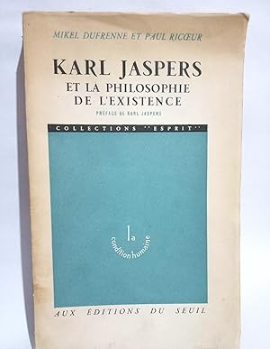 Immagine del venditore per Karl Jaspers - Primera edicin venduto da Libros de Ultramar Alicante