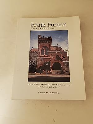 Bild des Verkufers fr Frank Furness: The Complete Works zum Verkauf von rareviewbooks