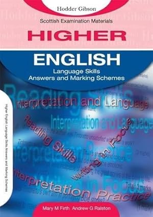 Seller image for English Language Skills for Higher English Marking Schemes (SEM) for sale by WeBuyBooks 2