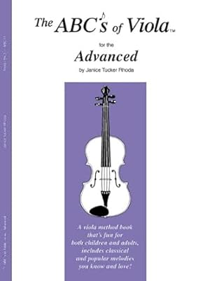 Immagine del venditore per The ABCs of Viola for the Advanced, Book 3 venduto da BombBooks