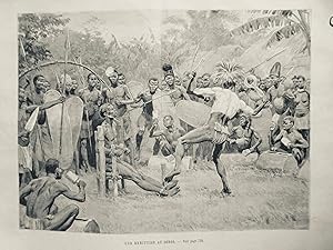 1894 CONGO EXECUTIONS 2 JOURNAUX ANCIENS