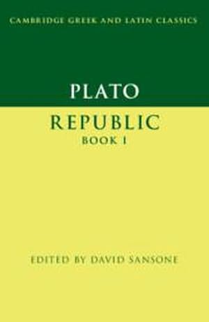 Bild des Verkufers fr Plato: Republic Book I zum Verkauf von AHA-BUCH GmbH