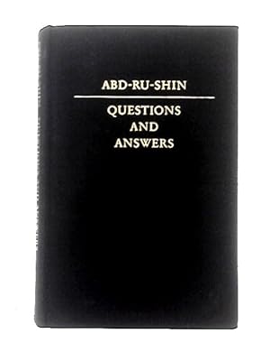 Imagen del vendedor de Questions and Answers a la venta por World of Rare Books