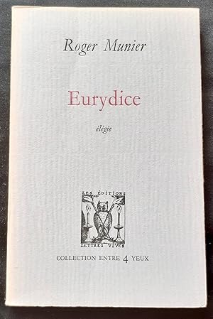 Immagine del venditore per Eurydice. Elgie. venduto da Le Livre  Venir