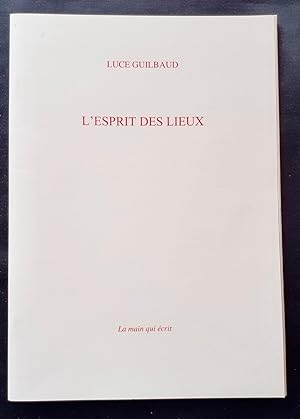 Bild des Verkufers fr L'esprit des lieux. zum Verkauf von Le Livre  Venir