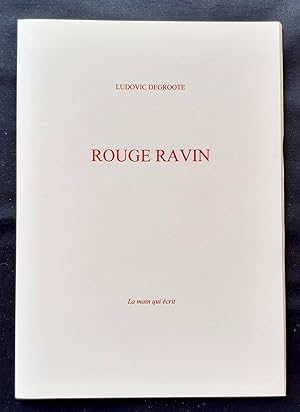 Bild des Verkufers fr Rouge ravin - zum Verkauf von Le Livre  Venir