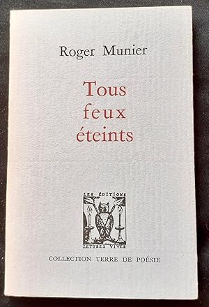 Imagen del vendedor de Tous feux teints. a la venta por Le Livre  Venir