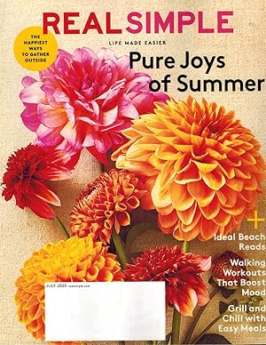 Seller image for REAL SIMPLE PURE JOYS OF SUMMER JULY 2020 for sale by Z-A LLC