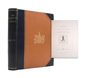 Seller image for Golf. [Series title: The Badminton Library of Sports and Pastimes] for sale by James Cummins Bookseller, ABAA