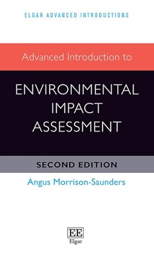 Imagen del vendedor de Advanced Introduction to Environmental Impact Assessment a la venta por GreatBookPrices