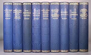 Imagen del vendedor de The Works of Charles Dickens. Incomplete   9 of 15 Volume Set [Hazell Watson and Viney Edition   Nine of Fifteen Volumes   Full Embossed Cloth Binding] a la venta por Louis88Books (Members of the PBFA)