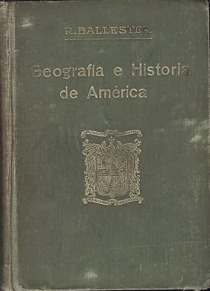 Imagen del vendedor de NOCIONES DE GEOGRAFA E HISTORIA DE AMRICA. a la venta por Librera Torren de Rueda