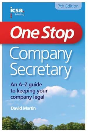 Seller image for One Stop Company Secretary for sale by WeBuyBooks