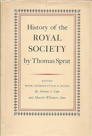 Bild des Verkufers fr History of the Royal Society zum Verkauf von Walden Books