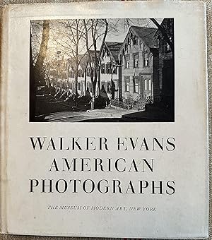 Immagine del venditore per Walker Evans American Photographs venduto da Doodletown Farm Books