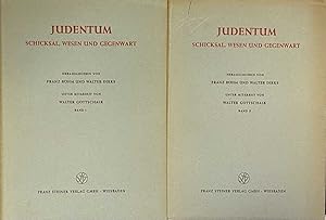 Bild des Verkufers fr Judentum. Schicksal, Wesen und Gegenwart. Band I & II (2-volume set) zum Verkauf von Antiquariaat Schot