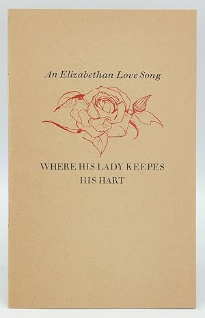 Seller image for Where His Lady Keepes His Hart for sale by Besleys Books  PBFA