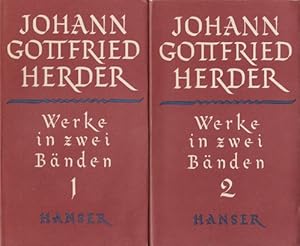 Johann Gottfried Herder. Werke in zwei Bänden.