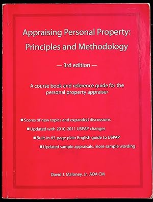Appraising Personal Property: Principles and Methodology