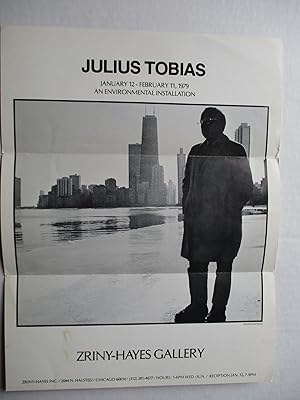 Seller image for Julius Tobias An Environmental Installation Zriny-Hayes Gallery 1979 Poster for sale by ANARTIST