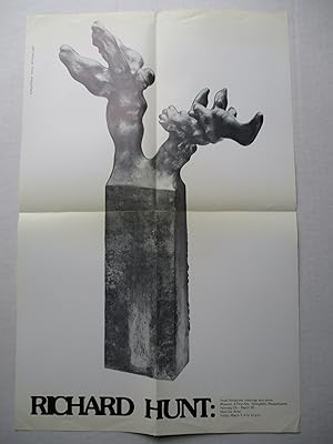 Immagine del venditore per Richard Hunt Small Sculptures, Drawings and Prints, Museum of Fine Arts Springfield MA Poster venduto da ANARTIST