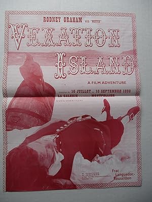 Imagen del vendedor de Rodney Graham Vexation Island A Film Adventure Frac Languedoc Roussillon 1998 Poster a la venta por ANARTIST