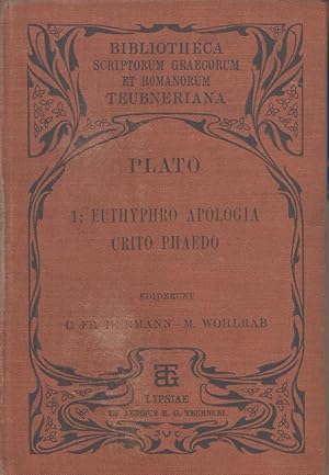 Plato 1: Euthyphro Apologia Crito Phaedo