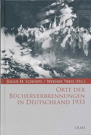Bild des Verkufers fr Orte der Bcherverbrennungen in Deutschland 1933. zum Verkauf von Antiquariat Bernhardt