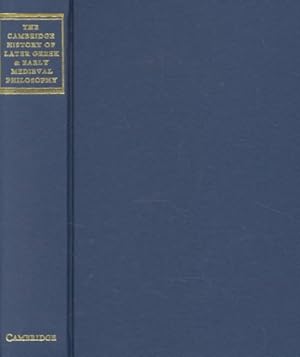 Seller image for Cambridge History of Later Greek and Early Medieval Philosophy for sale by GreatBookPricesUK