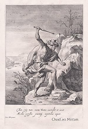 Seller image for Les Alcyons" - Alcyone Ceux Greek mythology griechische Mythologie for sale by Antiquariat Steffen Vlkel GmbH