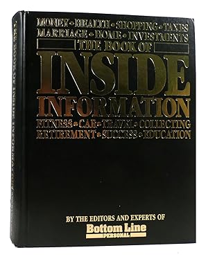 Seller image for THE BOOK OF INSIDE INFORMATION for sale by Rare Book Cellar