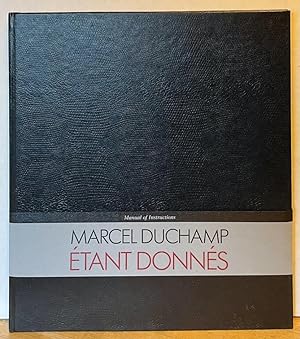 Immagine del venditore per Manual of Instructions for Marcel Duchamp Etant Donns : 1 la chute d'eau; 2 le gaz dclairage venduto da Nighttown Books