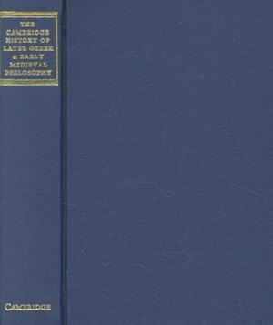 Seller image for Cambridge History of Later Greek and Early Medieval Philosophy for sale by GreatBookPricesUK