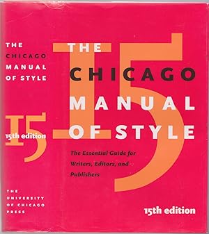 Immagine del venditore per The Chicago Manual of Style venduto da Books of the World