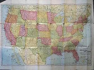Seller image for Map of the United States for sale by High Ridge Books, Inc. - ABAA